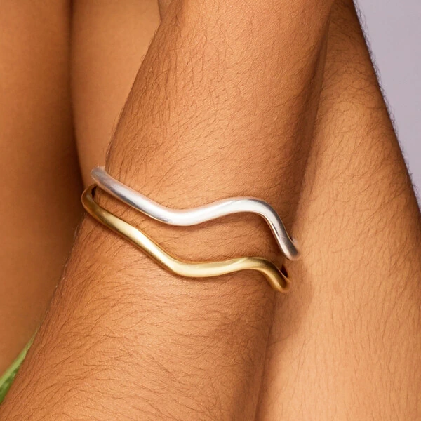 Bracelete Curvo Mix de Banhos