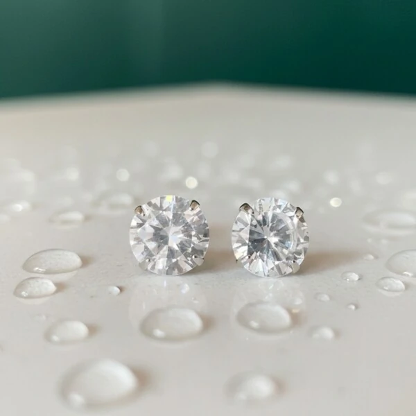 Brinco 8 MM Malu Prata 925