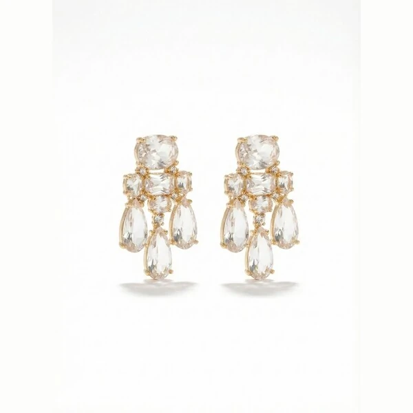 Brinco Lili Banho de Ouro 18 K