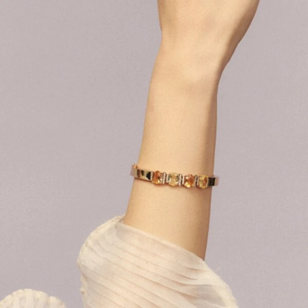 Bracelete Grace Banho de Ouro 18 K