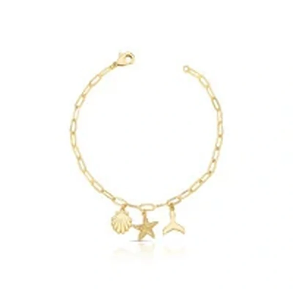 Pulseira Brisa Banho de Ouro 18 K