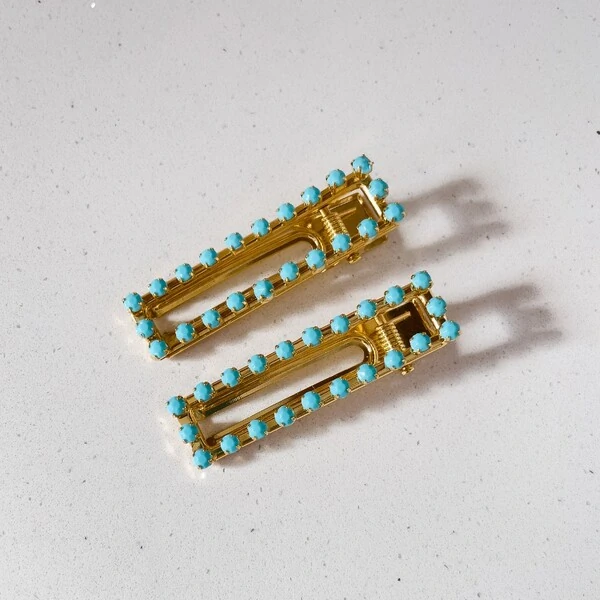 Dupla Bico de Pato Sofia Turquesa