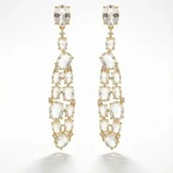 Brinco Eva Banho de Ouro 18k
