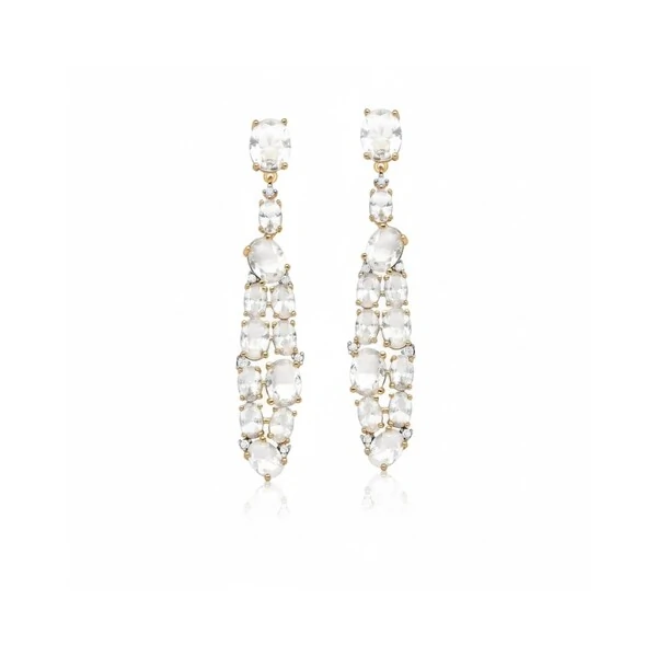 Brinco Pêndulo Renata Banho de Ouro 18 K