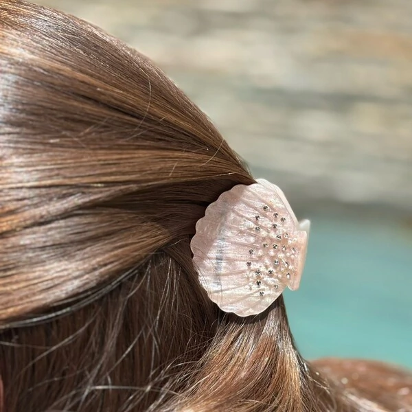 Piranha Concha Acetato Nude Brilhos