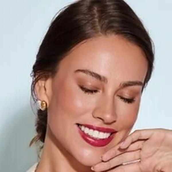 Conjunto Clássico Coração Banho de Ouro 18k