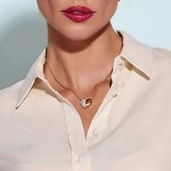Conjunto Clássico Coração Banho de Ouro 18k