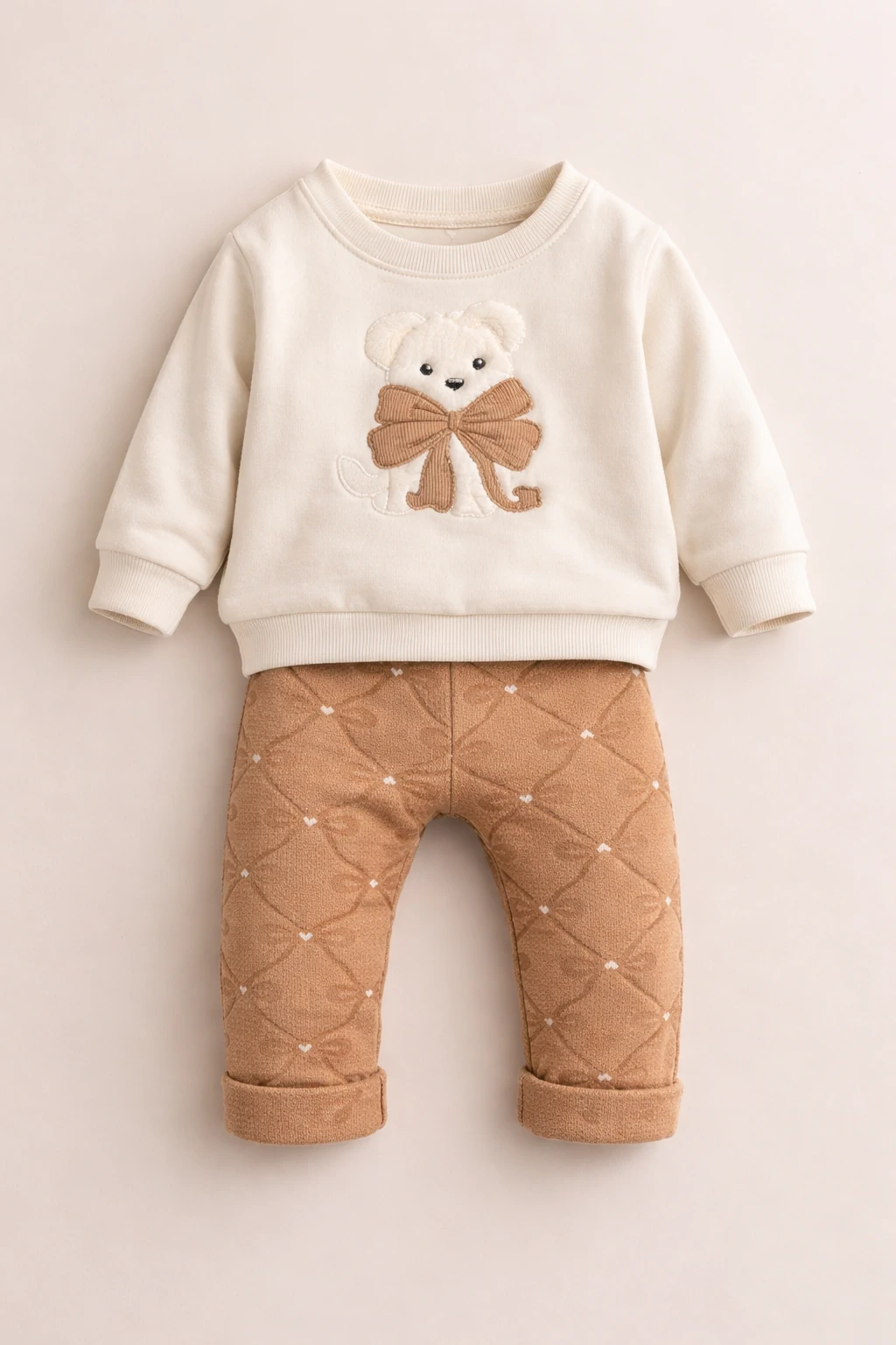 FotoConjunto Ursinha Laço 🎀🧸