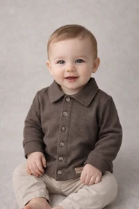 Camiseta/Jaqueta Botões Amadeirados