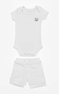 CONJUNTO BODY E BERMUDA CANELADO