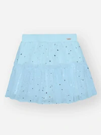 CONJUNTO BLUSA E SAIA SHORTS