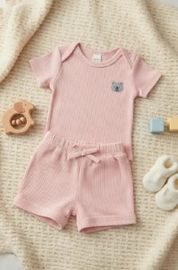 Body Canelado Infantil DCKids – Conforto 100% Algodão