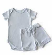 Conjunto Body Canelado Curto