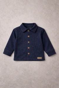 Camiseta/Jaqueta Botões Amadeirados