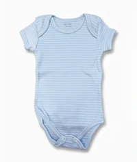 KIT BODIES UNISSEX MANGA CURTA EM SUEDINE LISTRADO E SUEDINE LISO COM ESTAMPA