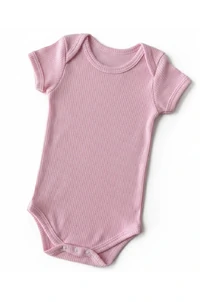 Body Canelado Infantil 100% Algodão Bebê