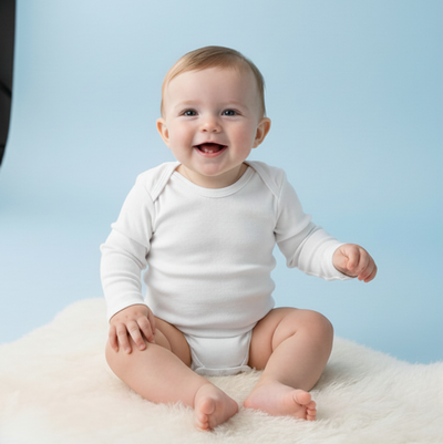 Foto BODY UNISSEX MANGA LONGA EM SUEDINE