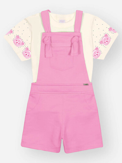 FotoCONNJUNTO BLUSA E JARDINEIRA