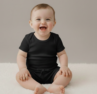 Foto Conjunto Body Canelado Curto