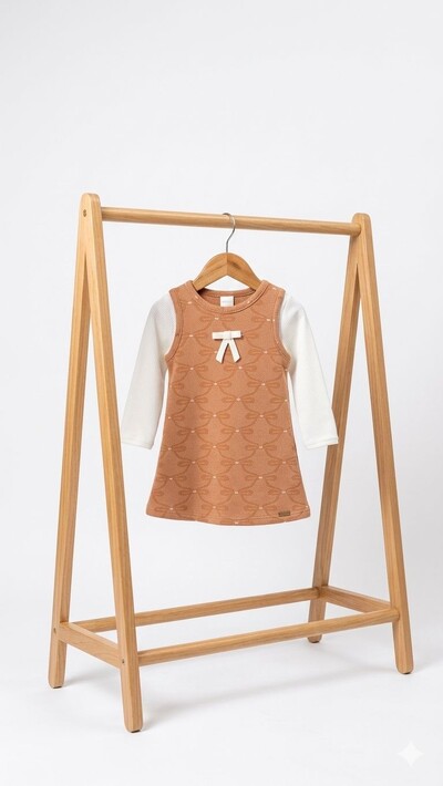 FotoConjunto Salopete & Blusa Canelada