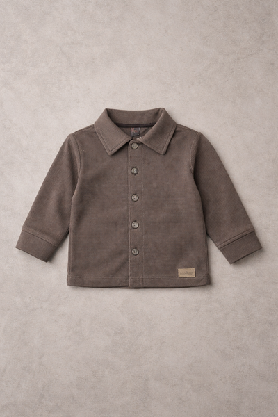 Foto Camiseta/Jaqueta Botões Amadeirados