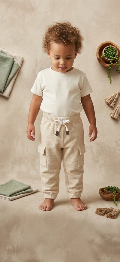 Foto Calça Cargo Confort em Moletom