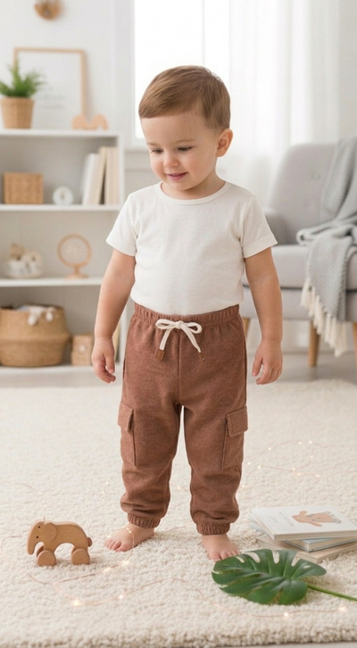 Foto Calça Cargo Confort em Moletom