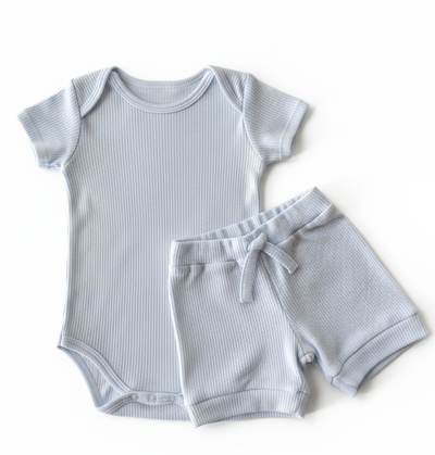 FotoConjunto Body Canelado Curto