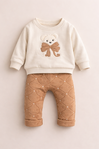 Foto Conjunto Ursinha Laço 🎀🧸