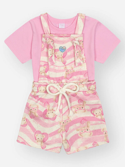 FotoCONJUNTO BLUSA E JARDINEIRA