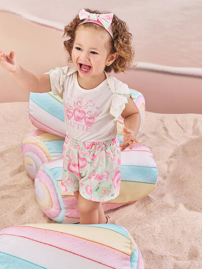 Foto CONJUNTO BODY E SHORTS