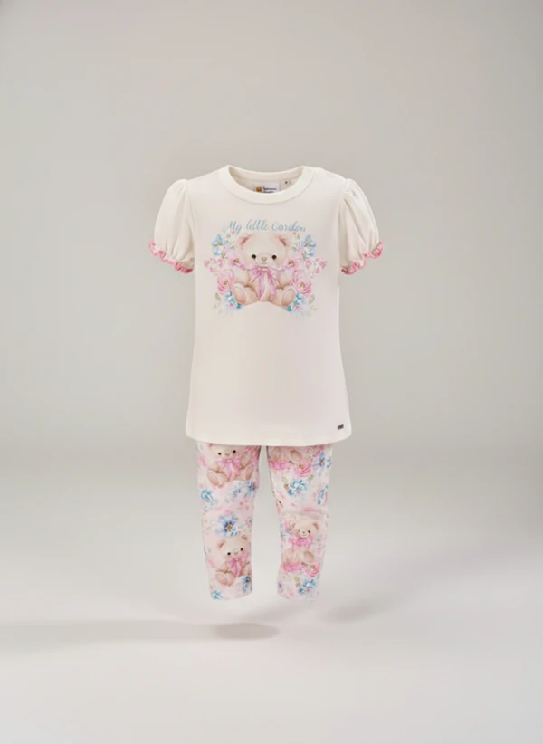 Conjunto My Little Garden 🌸🐻