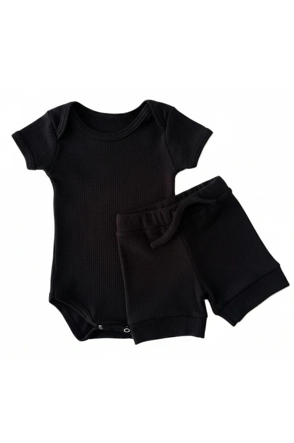 Body Canelado Infantil 100% Algodão Bebê