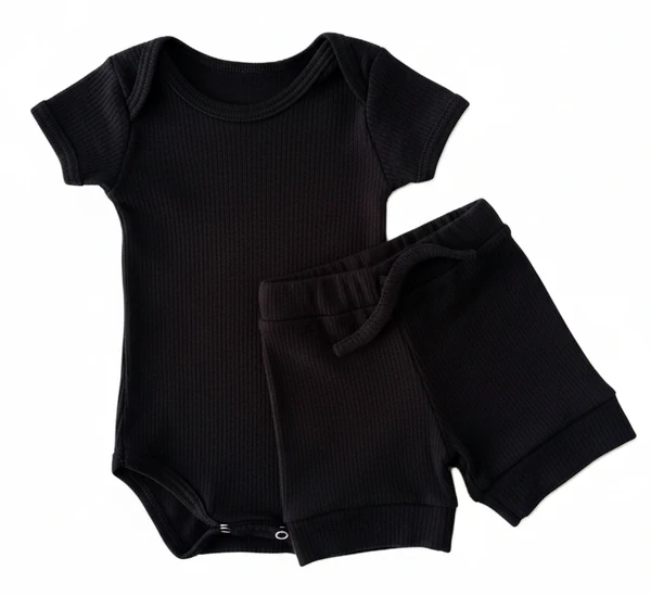 Conjunto Body Canelado Curto