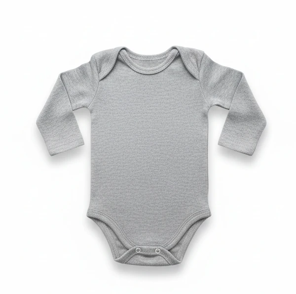 BODY UNISSEX MANGA LONGA EM SUEDINE