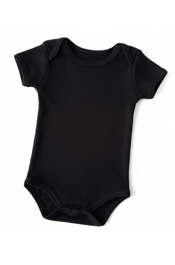 Body Canelado Infantil 100% Algodão Bebê