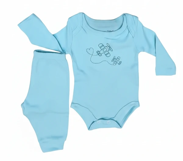 CONJ BODY MANGA LONGA COM ESTAMPA E CALCA EM SUEDINE