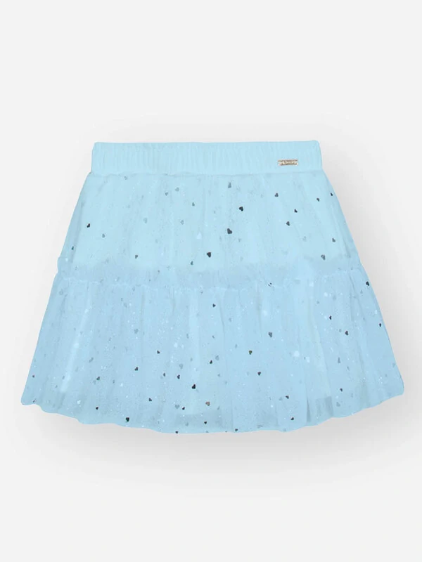 CONJUNTO BLUSA E SAIA SHORTS