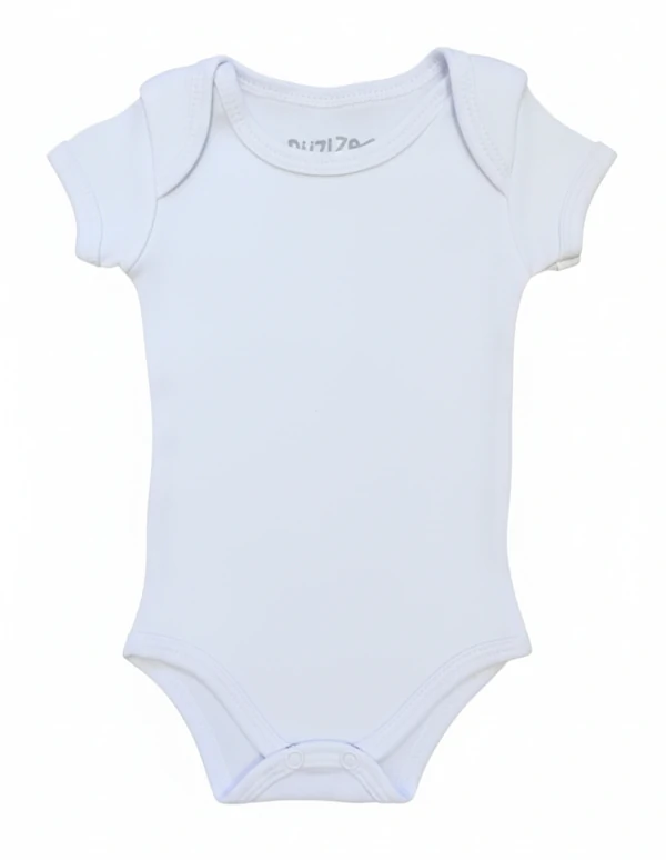 BODY UNISSEX MANGA CURTA EM SUEDINE