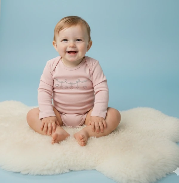 CONJ BODY MANGA LONGA COM ESTAMPA E CALCA EM SUEDINE