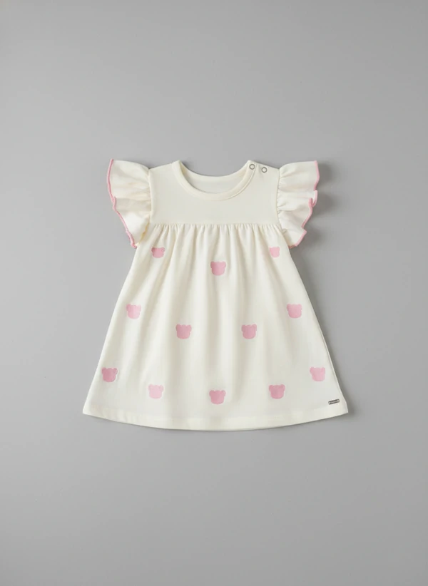 Vestido Baby Ursinha Charmosa