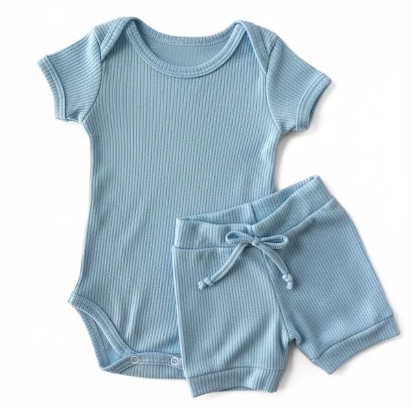 Conjunto Body Canelado Curto