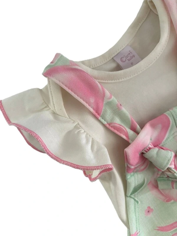 CONJUNTO BODY E SALOPETE