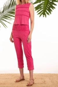 Calça Capri Luca Suede
