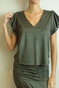 Blusa Aquila Suede