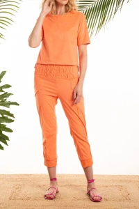 Calça Capri Luca Suede