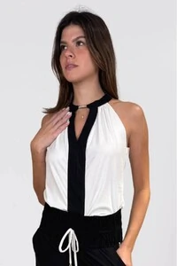 Blusa Brisa Suede e Linho