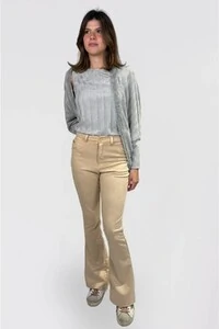 Calça Flare Vital Suede Grosso