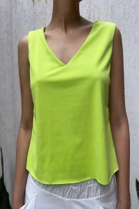 Blusa Cropped Lotus Suede
