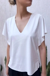Blusa Margot Suede
